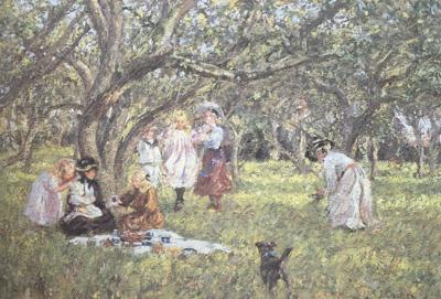 James Charles The Picnic (nn02) oil painting image